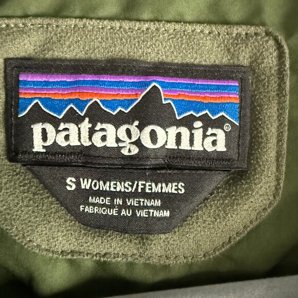 Patagonia Parka Nomad Green Jacket Size Small - Picture 10 of 14